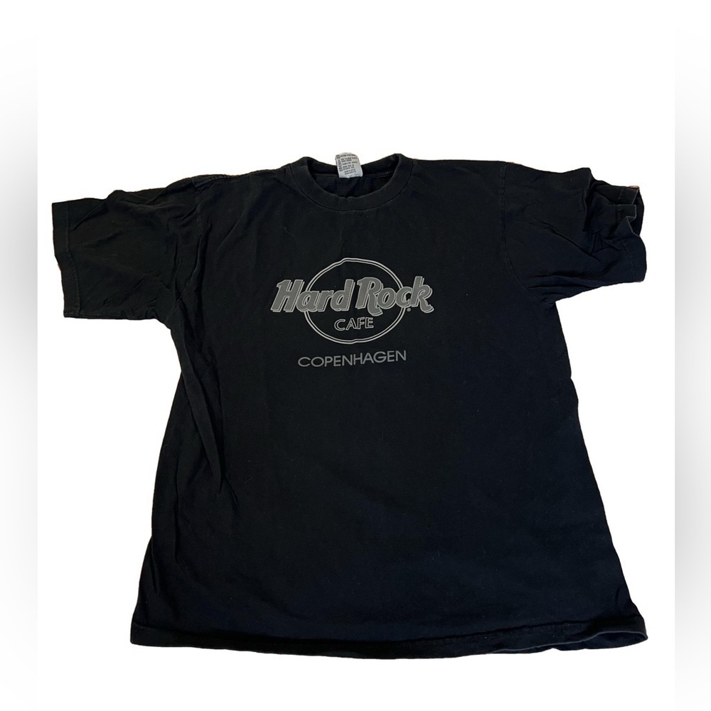 Vintage 90s Hard Rock Cafe Copenhagen Denmark RARE Size Large